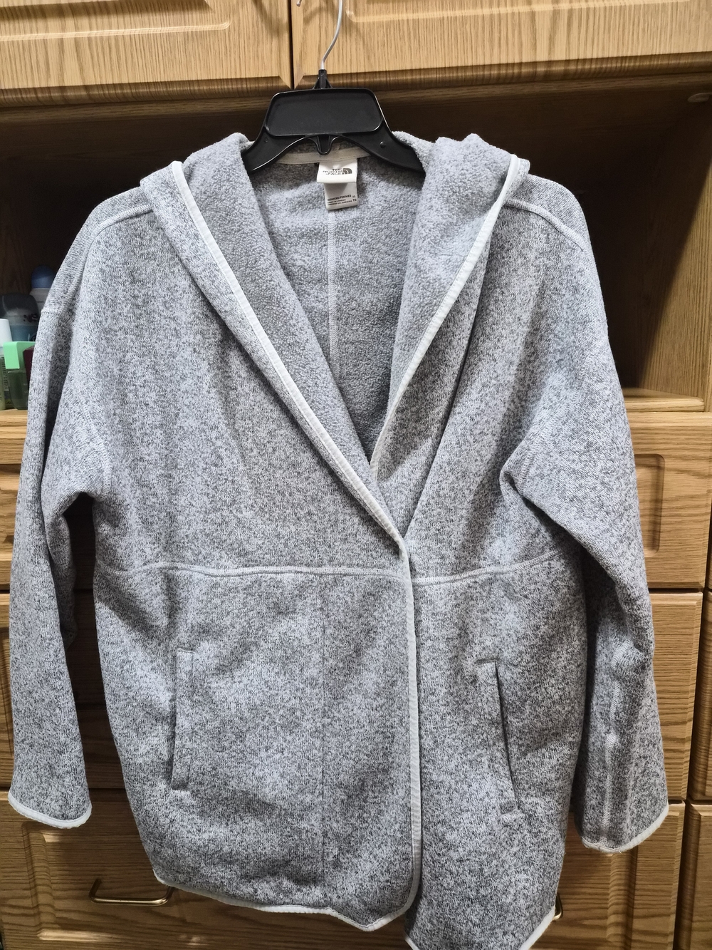 The North Face Women's Heather Gray Fleece Jacket